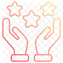 Motivation star  Icon