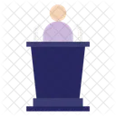 Business Motivation Speech Icon