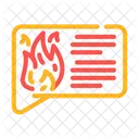 Motivational Speech  Icon