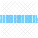 Motivo De Linha Azul Washitape Ilustracao Ícone