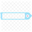 Motivo De Ponto Azul Washitape Ilustracao Ícone