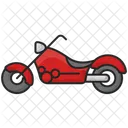 Motocicleta harley  Icono