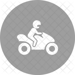 Motociclista  Icono