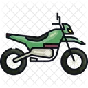 Motocross Motorcycle Bike Icon
