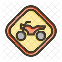 Motorcycle Skiing Wi Fi Icon