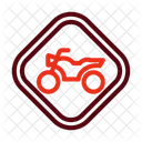 Motocross Motorcycle Bike Icon