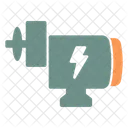 Motor Coche Motor Electrico Icono