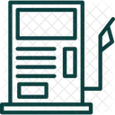 Motor Combustivel Gasolina Ícone
