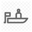 Ship Anchor Sail Icon
