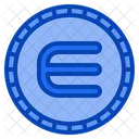 Enjin Coin Enj Cripto Dinero Digital Criptomoneda Icono