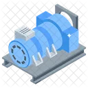 Motor De Agua Turbina De Agua Motor Icono