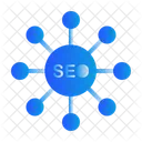 SEO Motor De Busqueda Marketing Icono