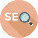 Busqueda Motor SEO Icono