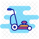 Motor De Cesped Icono