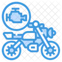 Motor de motocicleta  Icono