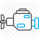 Motor de motor  Icono