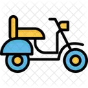 Scooter Scooter Transporte Icono