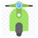 Motor Scooter Vespa Icono