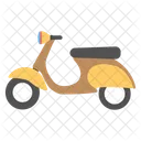 Motor Scooter Vespa Icono