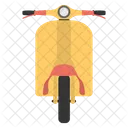 Motor Scooter Vespa Icono