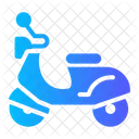 Motoneta Bicicleta Vehiculo Icono