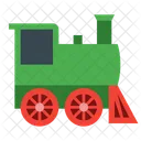 Motor Locomotora Ferrocarril Icono