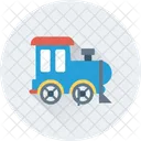 Locomotora Motor Tren Icono