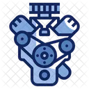 Motor De Coche Motor Motor Icono