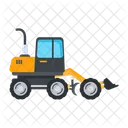 Motor Grader Road Grader Construction Vehicle Icon