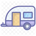Motor Home Mobile Home Camper Icon