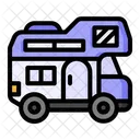 Motor Home Location Place Icon
