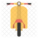 Motor Scooter Vespa Icon