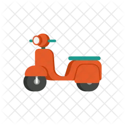 Motor Scooter  Icon