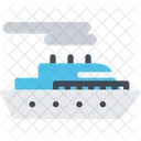 Motor Ship River Transport River Tram Icon