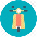 Motorbike Motorcycle Retro Icon