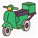Food Delivery Food Delivery Motorbike Icon