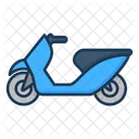 Motorbike Motorscooter Scooter Icon