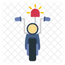 Motorbike Police Motorcycle Icon