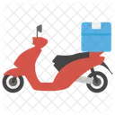 Motorbike Delivery Logistic Delivery Cargo Delivery Icon