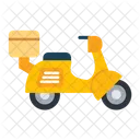 Motorbike Delivery  Icon