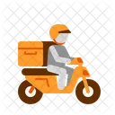Motorbike Delivery Logistic Delivery Delivery Icon