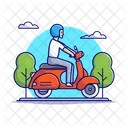Motorbike Ride  Icon