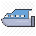 Motorboat Ship Transport Icon