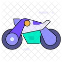 Cartoon Motorcycle Icon