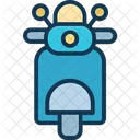 Motorcycle Motor Scooter Scooter Icon