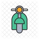 Motorcycle Bike Moped Icon
