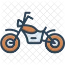 Motorcycle Motorbike Transportation Icon
