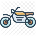 Motorcycle Motorbike Transportation Icon