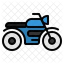 Motorcycle Motorbike Transport Vehicle Speed Delivery Icon