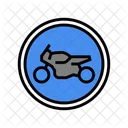 Motorcycle Road Traffic Symbol